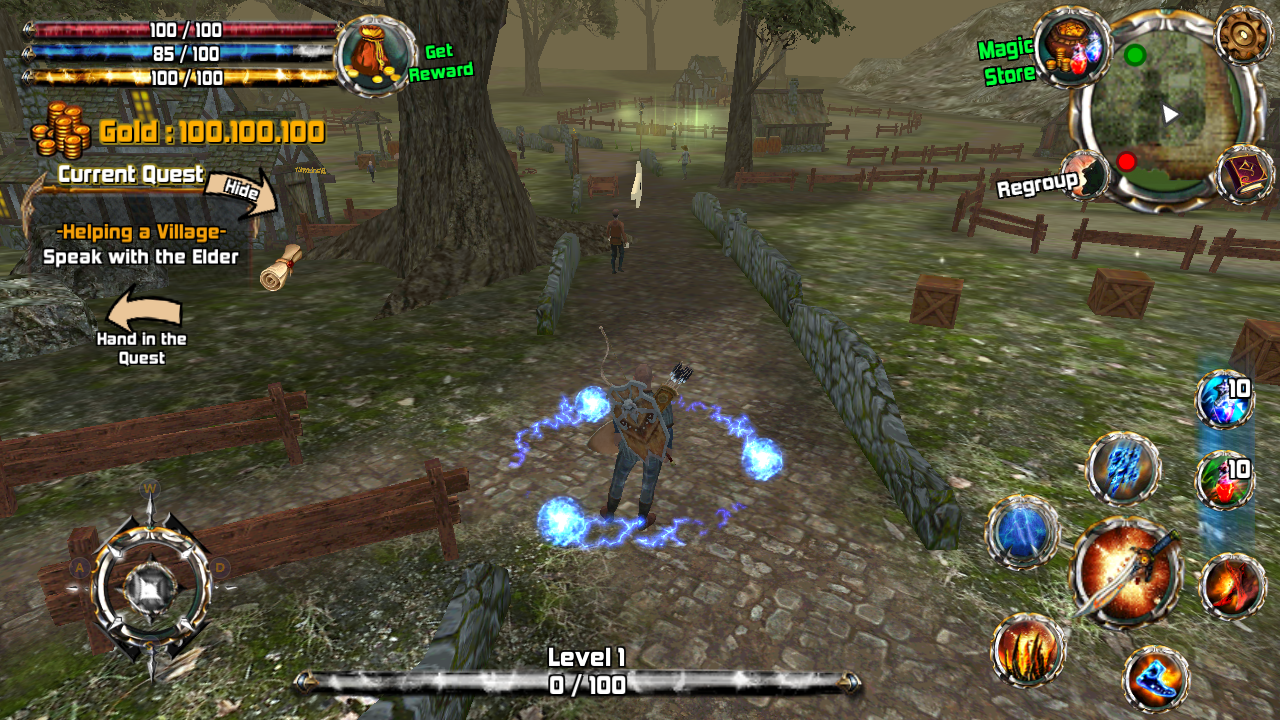 深红监狱长王国冲突无限金币版