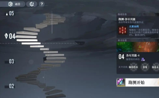 白荆回廊天隙勘测各尽其能打法介绍_白荆回廊天隙勘测各尽其能攻略