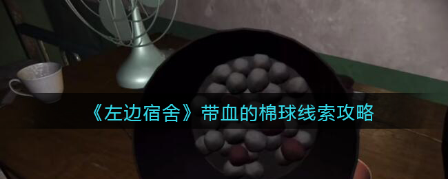 孙美琪疑案左边宿舍四级线索——带血的棉球