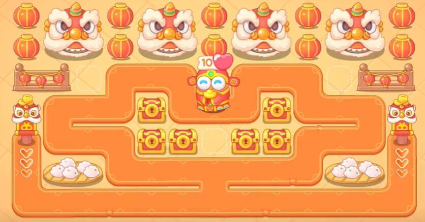 保卫萝卜4新春大集第14关攻略