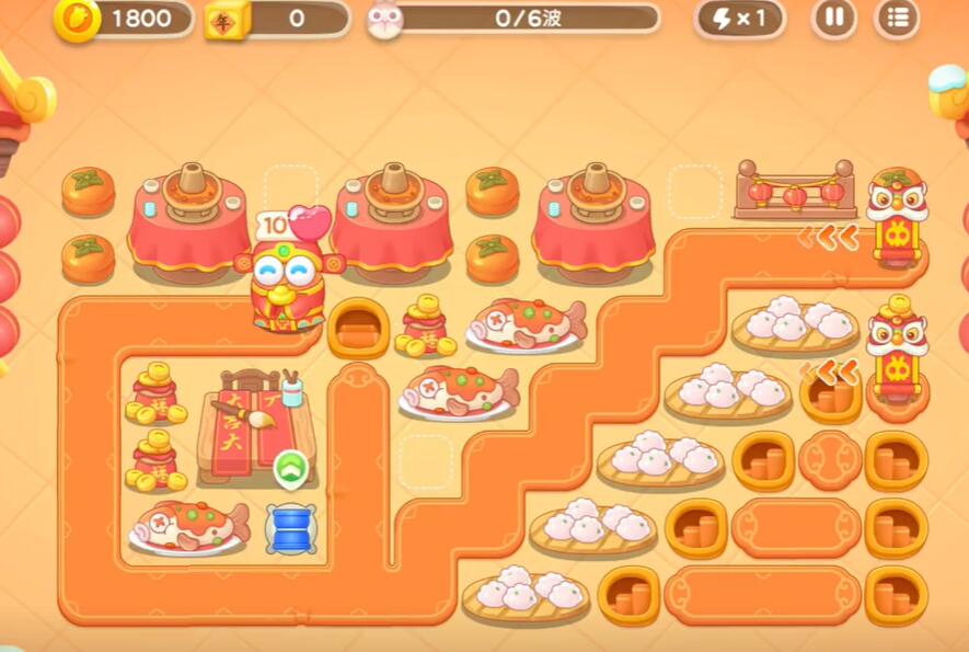 保卫萝卜4新春大集第3关攻略