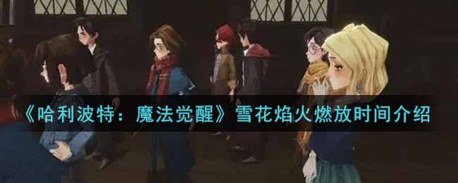 哈利波特魔法觉醒雪花焰火燃放时间介绍