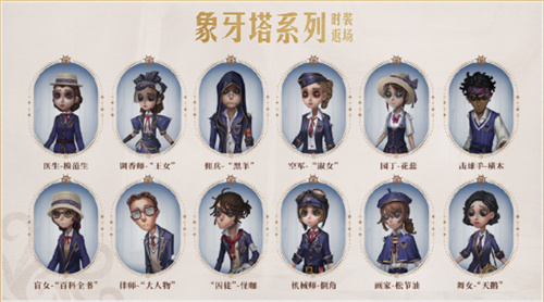 第五人格六周年庆返场哪些时装