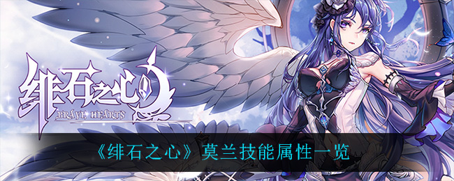 绯石之心莫兰技能属性一览