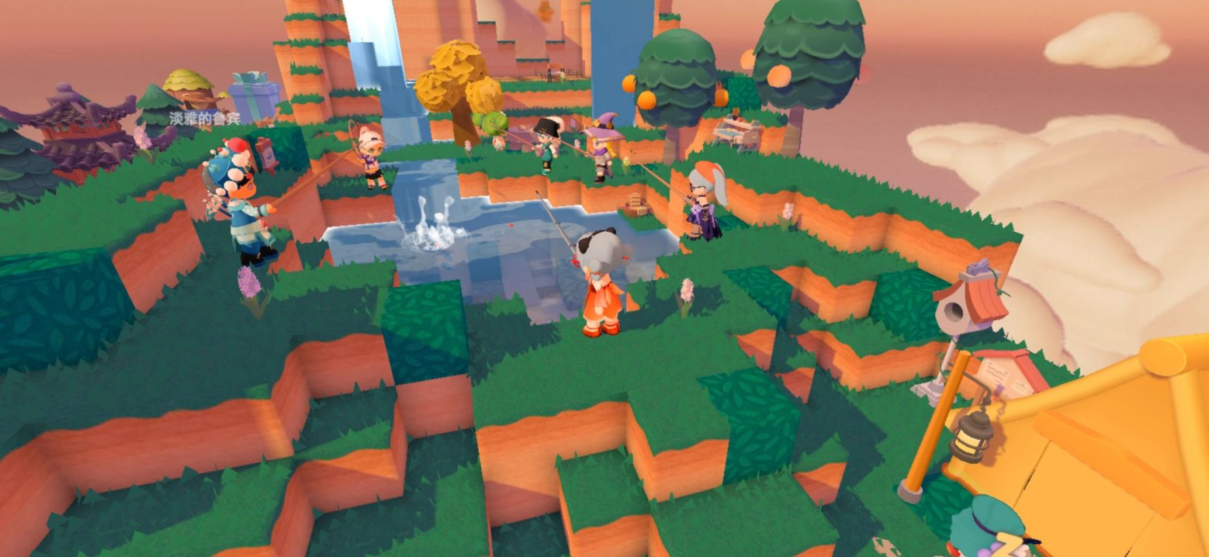 泡泡先锋探险金雀都在什么地方呢