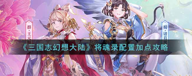 三国志幻想大陆将魂录配置加点攻略