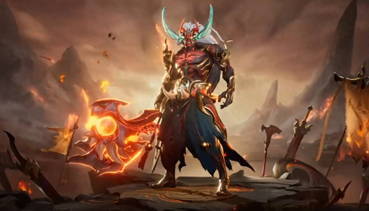 王者荣耀典韦战鼓燎原皮肤特效一览