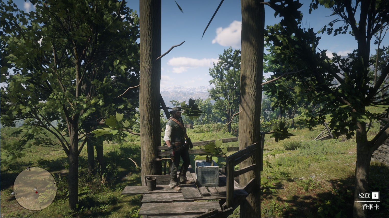 荒野大镖客2中蓝松鸦与10雉鸡卡片获取指南