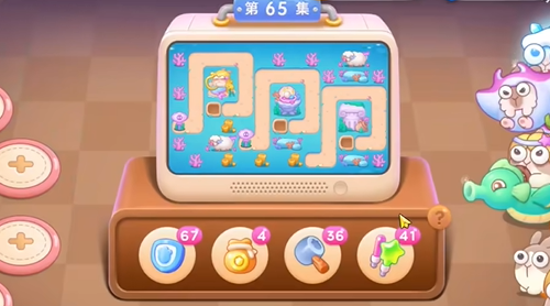 保卫萝卜4海的闺女第65关无伤通关攻略