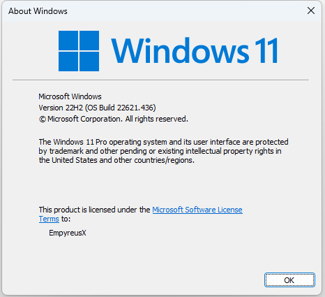 Windows  11 22622.436 微软中文原版镜像