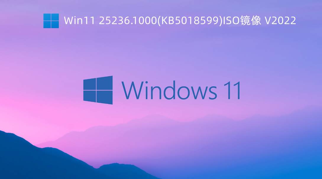 Win11 25236.1000(KB5018599)ISO镜像中文版正式版_Win11 25236.1000(KB5018599)ISO镜像下载最新版