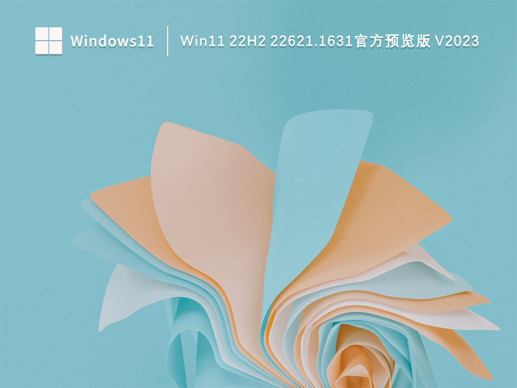 Win11 22H2 22621.1631官方预览版简体中文版_Win11 22H2 22621.1631官方预览版家庭版下载