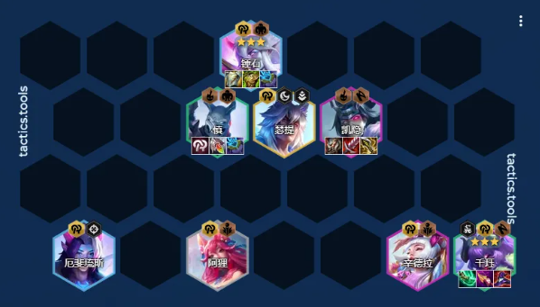 云顶之弈s11赛季爆杀千珏阵容怎么搭配