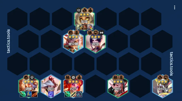 云顶之弈S11七仙女阵容推荐