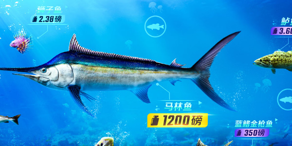 欢乐钓鱼大师鱼种类有哪些