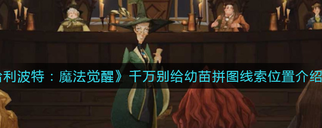 哈利波特魔法觉醒千万别给幼苗拼图线索位置介绍