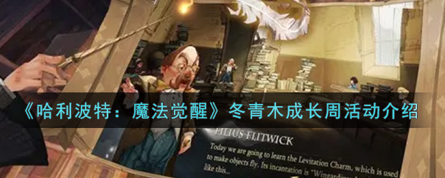 哈利波特魔法觉醒冬青木成长周活动介绍