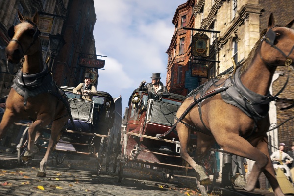 刺客信条枭雄马车怎么飞天