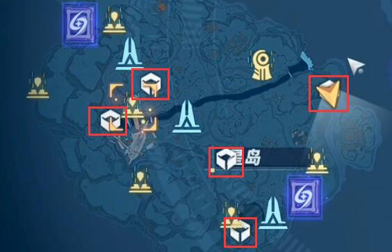 幻塔星岛风景点在哪里