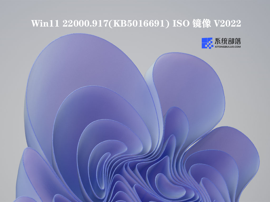 Win11 22000.917(KB5016691) ISO镜像正式版下载_Win11 22000.917(KB5016691) ISO镜像最新版