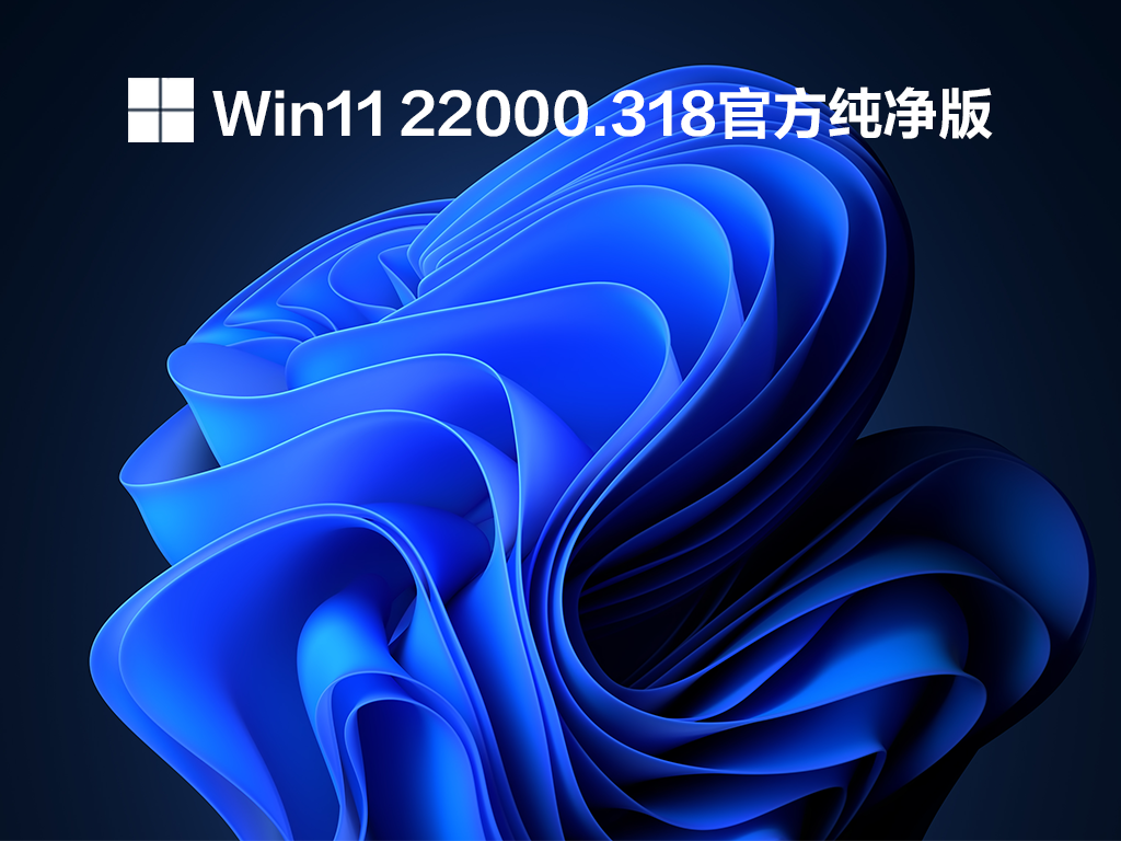 Win11 22000.318官方纯净版正式版_Win11 22000.318官方纯净版 V2021.11下载专业版