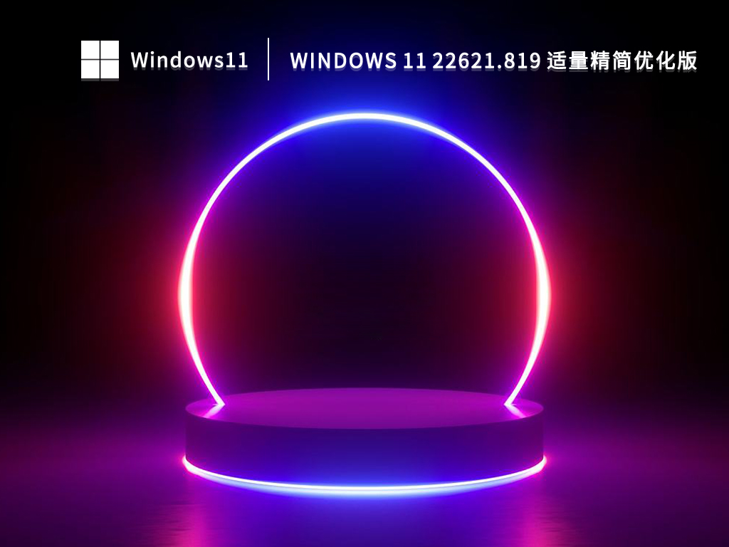 Windows 11 22621.819 适量精简优化版中文版_Windows 11 22621.819 适量精简优化版专业版