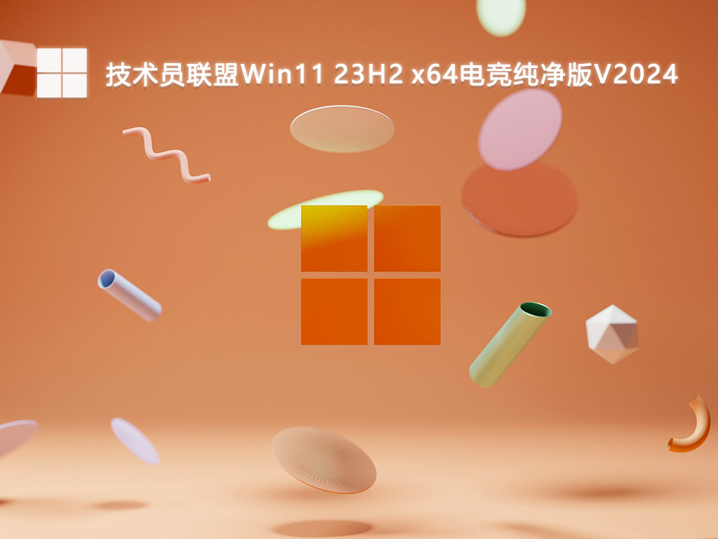技术员联盟Win11 23H2 x64电竞纯净版中文版_技术员联盟Win11 23H2 x64电竞纯净版专业版