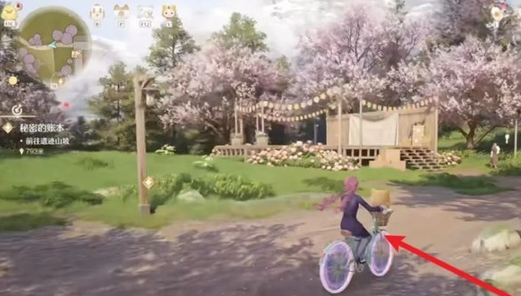 无限暖暖自行车跳跃