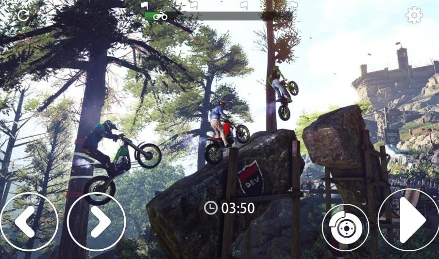 摩托山越野赛大量金币版