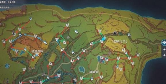 坚岩隘谷金哨位置