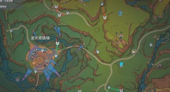 圣火竞技场金哨位置