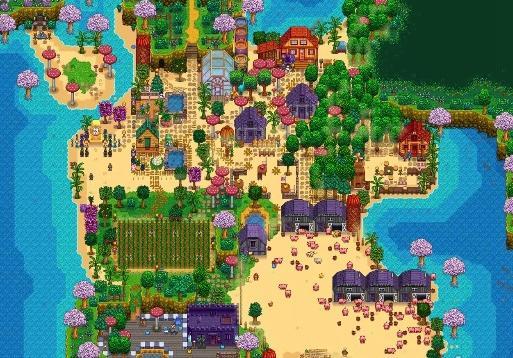 沙滩农场多功能分区