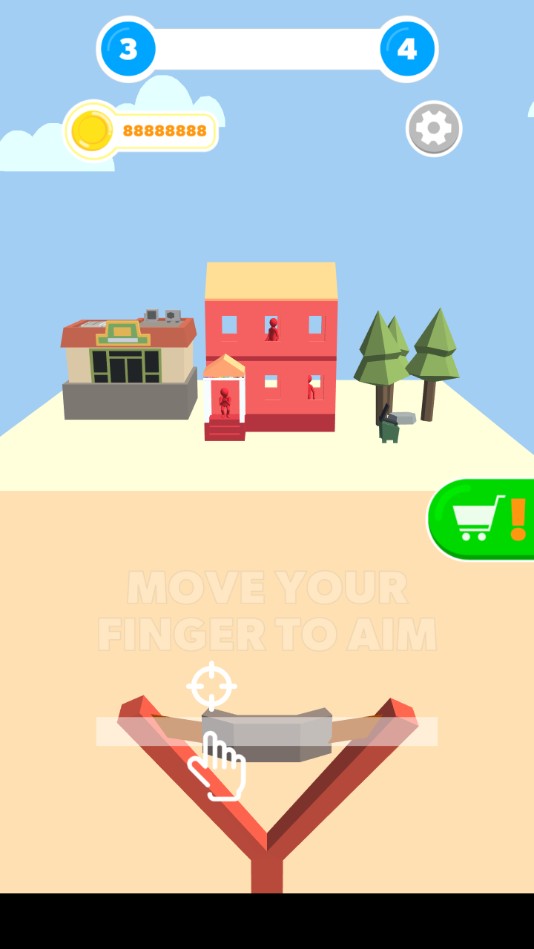 弹弓粉碎射击场无限货币版