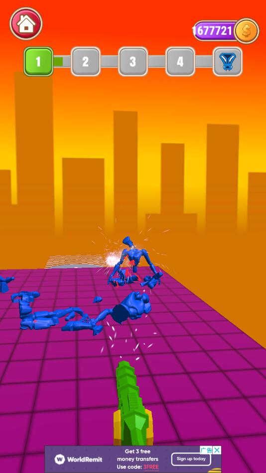 切成薄片3D无限金币版