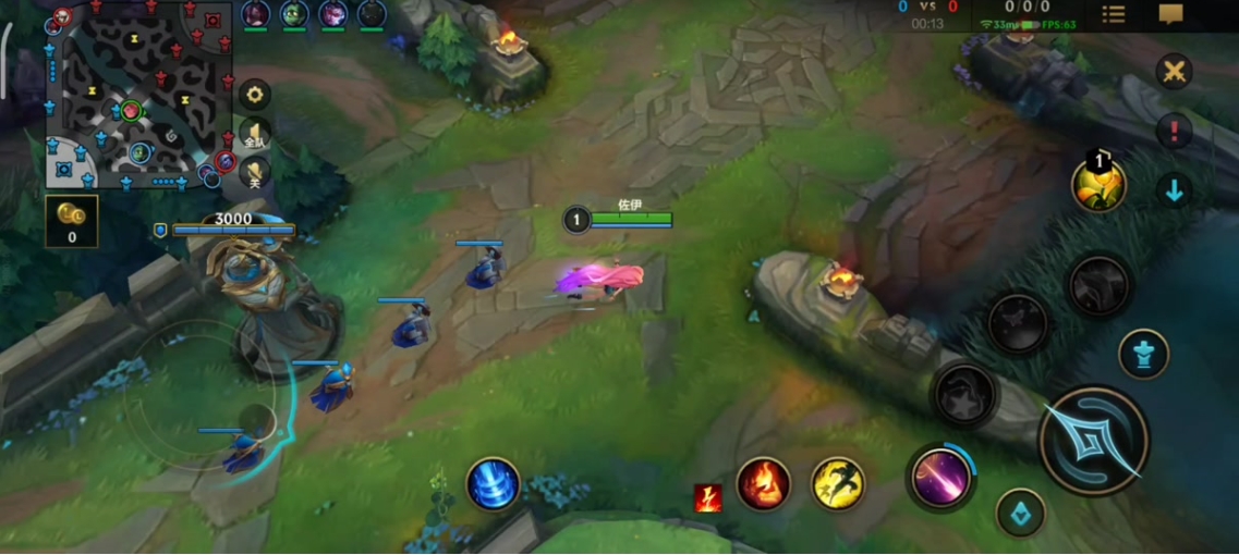 英雄联盟手游佐伊有什么连招