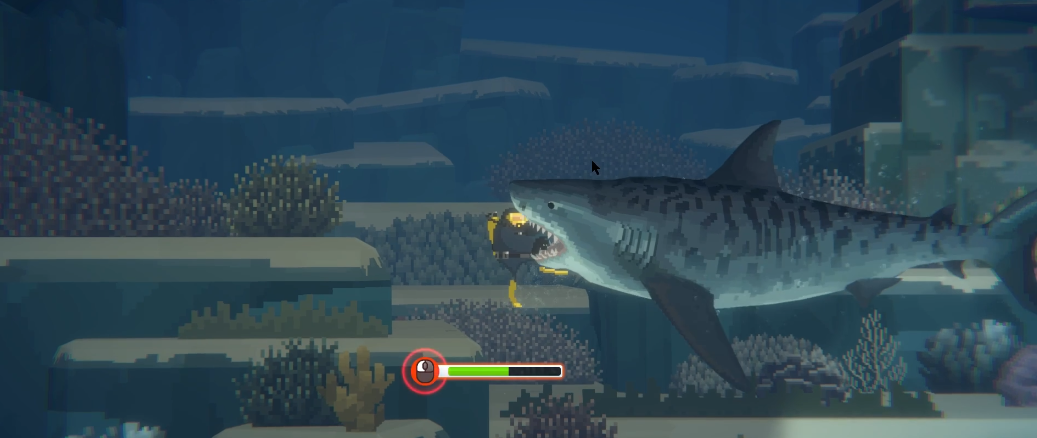 潜水员戴夫虎鲨怎么打