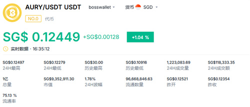 AURY是什么币种