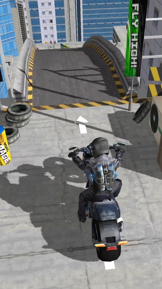 摩托车跳跃解锁全部关卡版