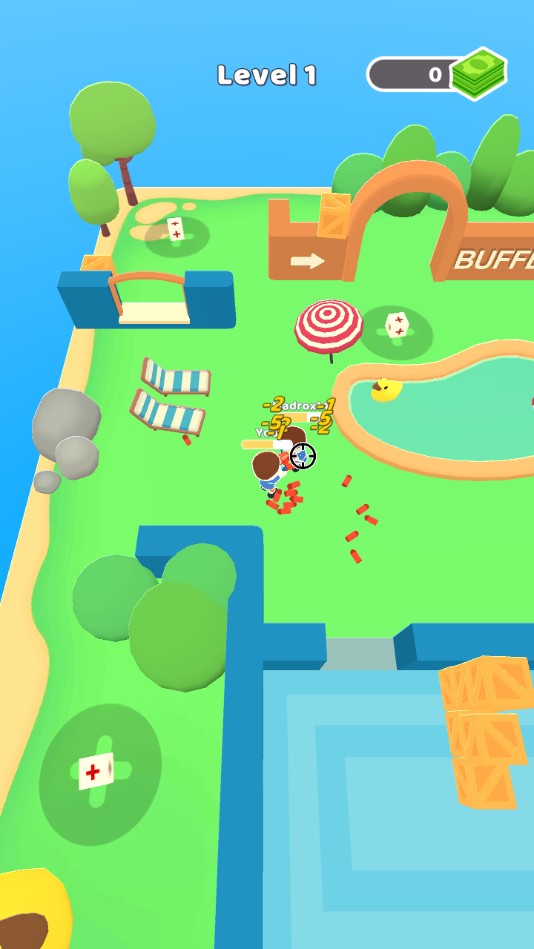 爆炸之地3D大量钞票版