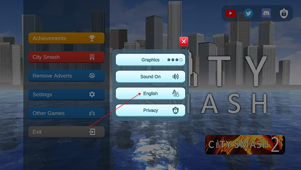城市毁灭模拟器怎么设置中文图片2