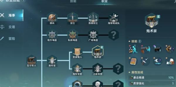 大航海时代传说开局职业怎么升级