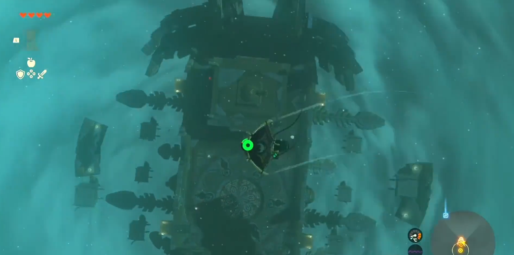 塞尔达传说王国之泪云海怎么上去