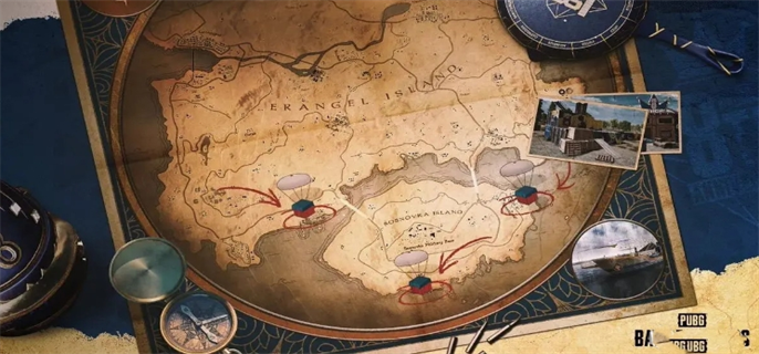 绝地求生8周年庆典隐藏奖励地图在什么位置（8周年庆典隐藏奖励地图位置介绍）