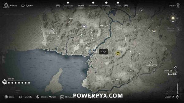 刺客信条影钥匙位置大全 全部秘钥收集攻略一览）