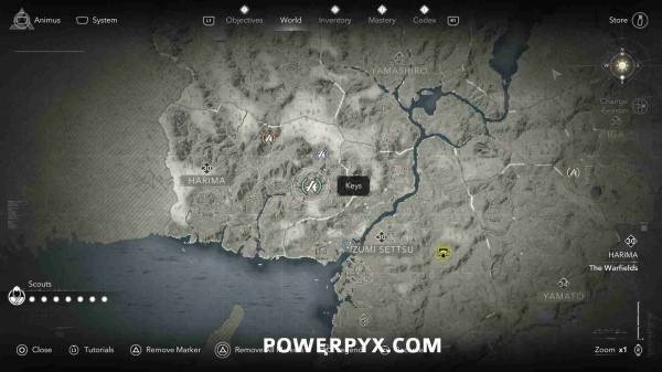 刺客信条影钥匙位置大全 全部秘钥收集攻略一览）