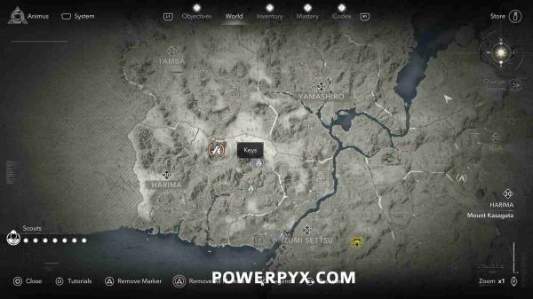 刺客信条影钥匙位置大全 全部秘钥收集攻略一览）