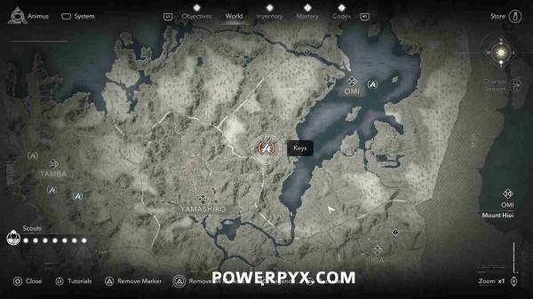 刺客信条影钥匙位置大全 全部秘钥收集攻略一览）