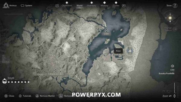 刺客信条影钥匙位置大全 全部秘钥收集攻略一览）