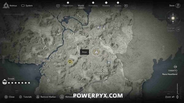 刺客信条影钥匙位置大全 全部秘钥收集攻略一览）