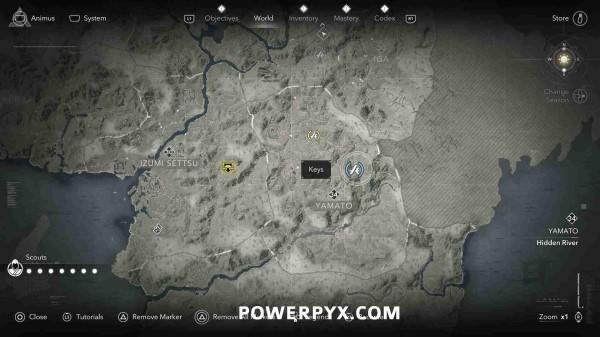 刺客信条影钥匙位置大全 全部秘钥收集攻略一览）